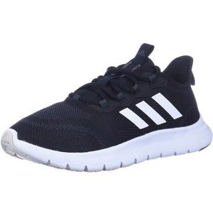 Adidas Nario Move Running Shoes - Black/White Sz 7